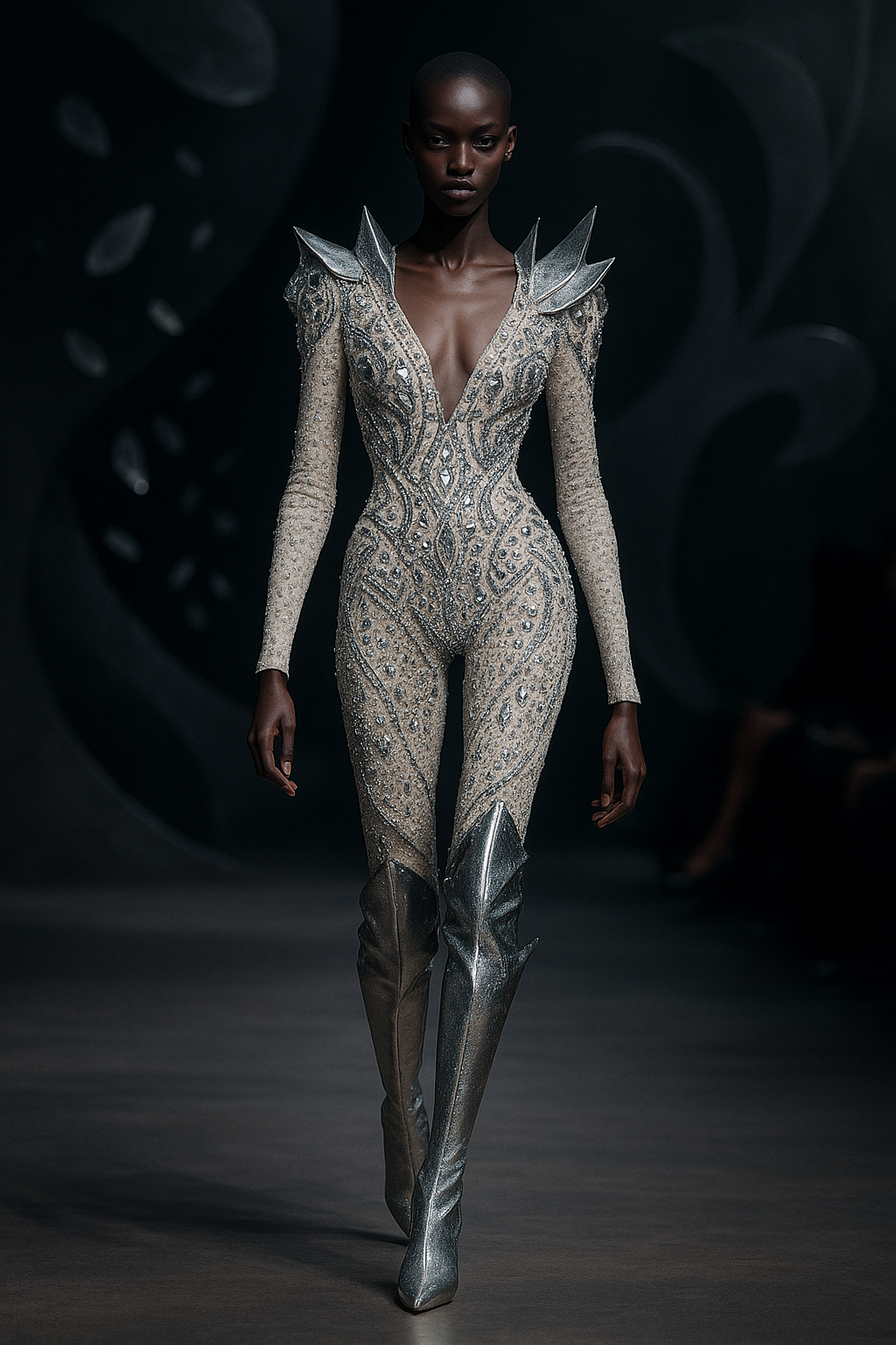 Lemurian goddess statement piece