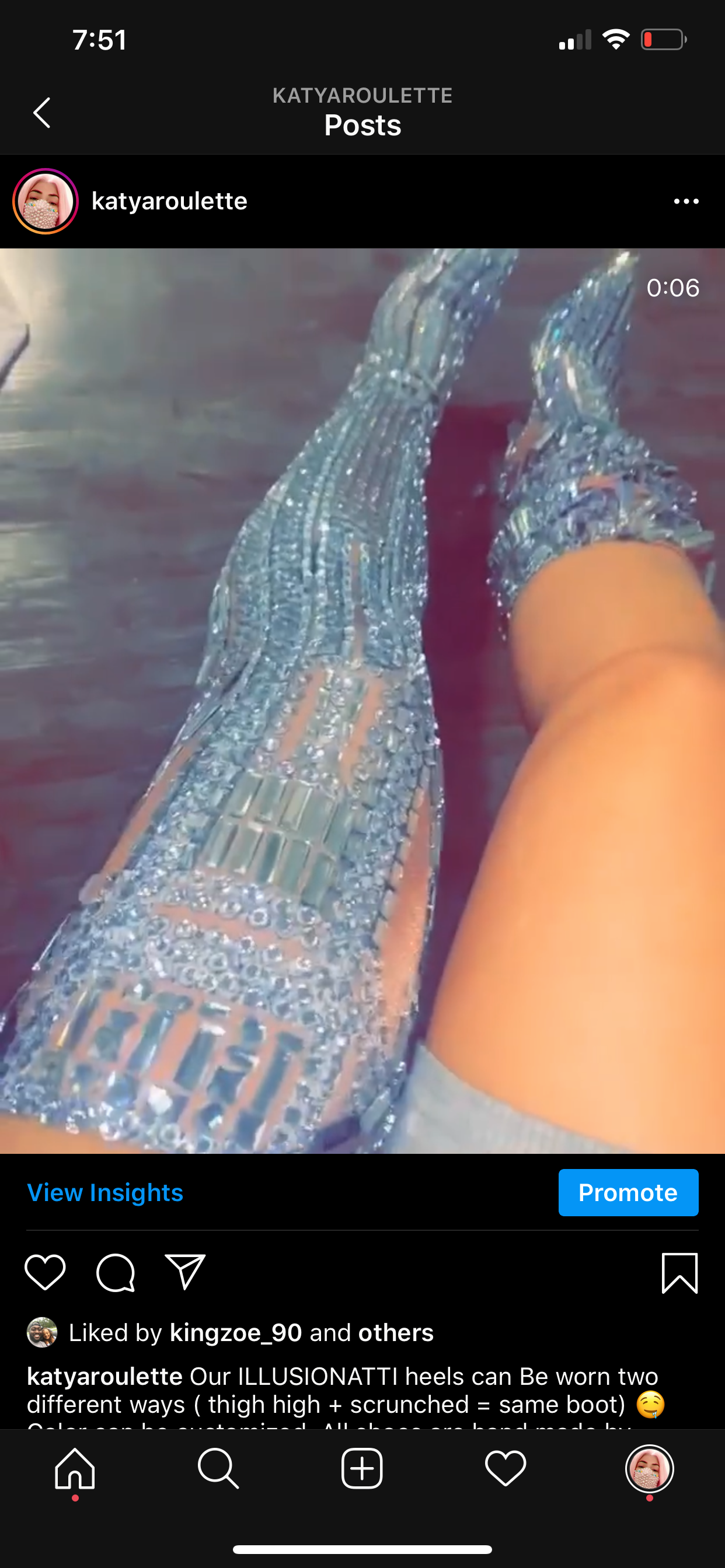 ILLUSIONATTI boot heels